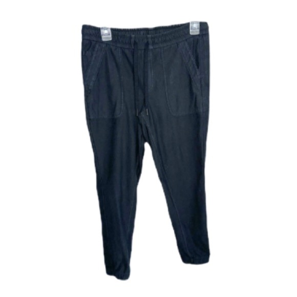 Athleta FARALLON Black Jogger Stretch Sweatpants Sz 2 - Picture 2 of 14